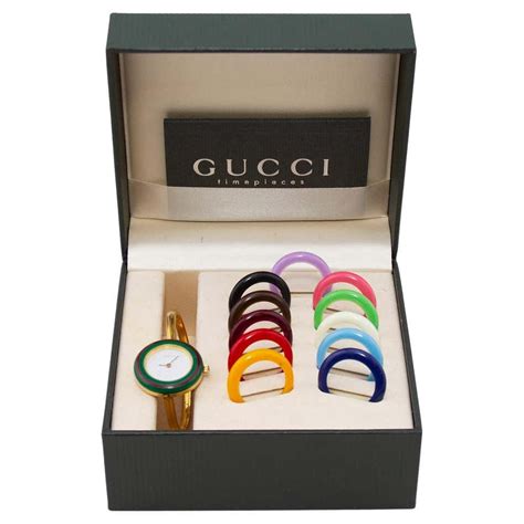 gucci interchangeable watch dupe|vintage interchangeable Gucci watch.